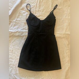 Princess Polly black mini dress | Xs
